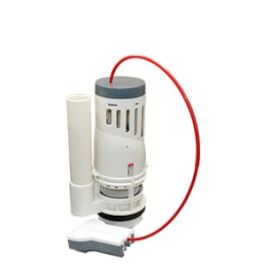 TOTO, THU418, 2" LEFT TOWER DUAL FLUSH VALVE ASSEMBLY WITH WIRED BOX FOR CST494CEMF