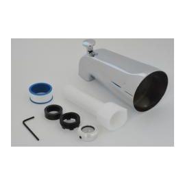 CSB, TS1258DCP, UNIVERSAL FIT ALL STYLE WITH DIVERTER, CHROME PLATED