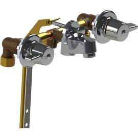 UNION BRASS, 170-8-Q, LEDGEBACK LAVATORY FAUCET WITH POP-UP