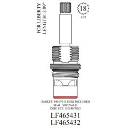 Walter, LF465432, Liberty Ceramic Cold Cartridge | NorthShoreFaucets.com