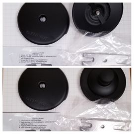 WATCO, 48700-PP-WI, UNIVERSAL NUFIT PUSH-PULL TRIMP KIT, SILICONE MATTE BLACK