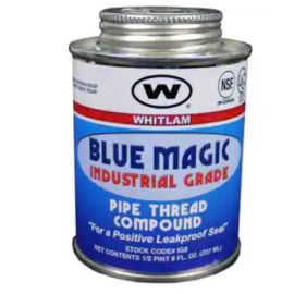 WHITLAM BLUE MAGIC 8 FL OZ INDUSTRIAL GRADE PIPE THREAD COMPOUND