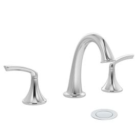 SYMMONS, SLW5512PP, ELM 1.0 GPM (3.8 L/MIN) WIDESPREAD LAVATORY FAUCET,