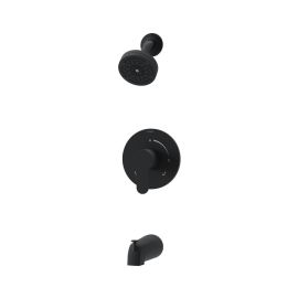 SYMMONS, 6792MBTRM, 2.0 GPM IDENTITY TUB AND SHOWER TRIM, MATTE BLACK